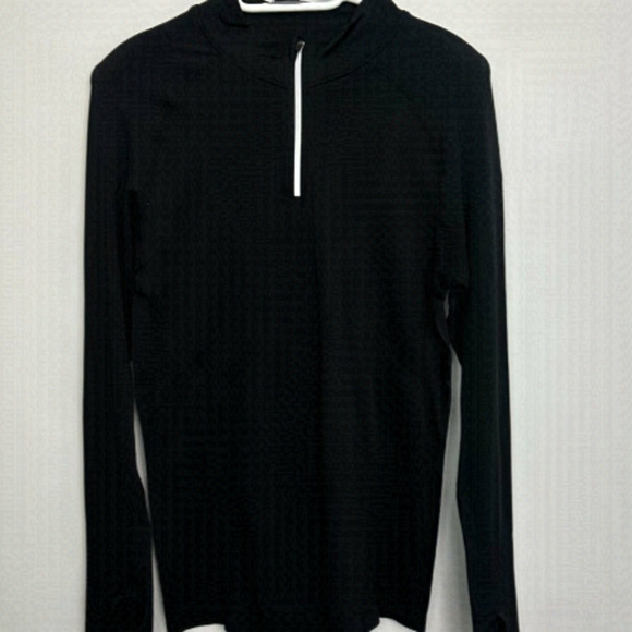 EUC - Zyia Active - Midnight Blue/Black Long Sleeve T - Size L - Picture 1 of 6
